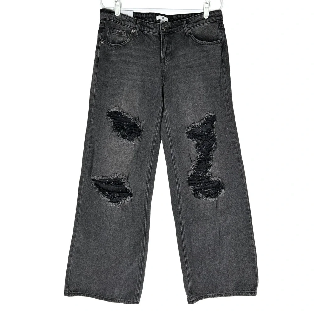 BP. Be Responsible Black Distressed Destroyed Jeans Men's Size 30‎ New With Tag